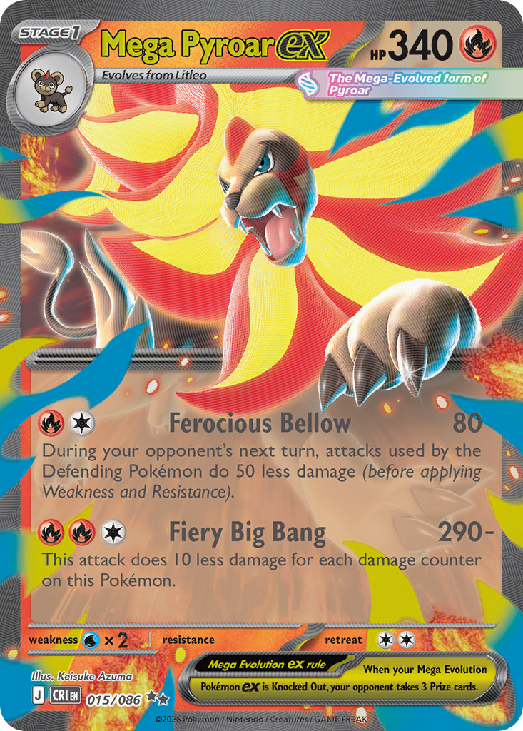 Mega Pyroar ex